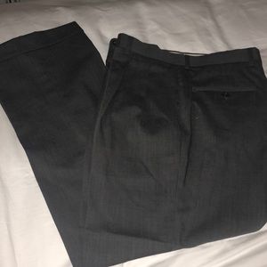 Grey dress slacks